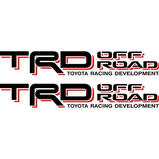 Calca Calcomania Sticker Tacoma Tundra Trd Off Road 95-04 N