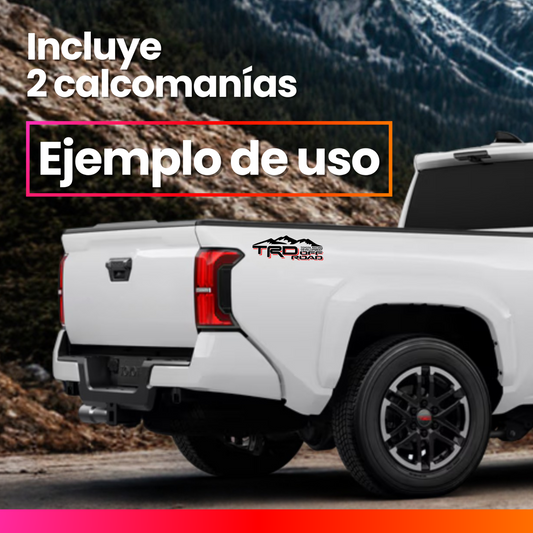 Calca Calcomania Sticker Toyota Trd Mountain Nr