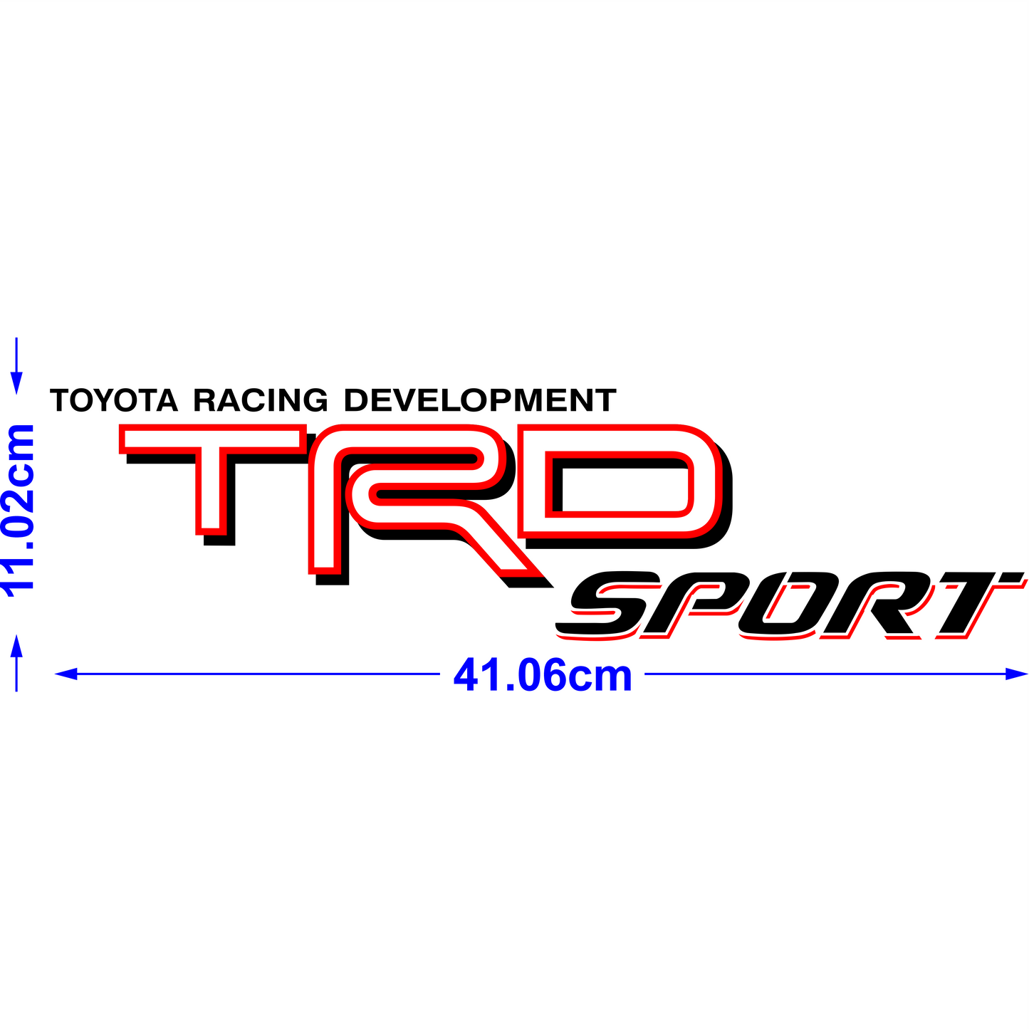 Calcomania Sticker Toyota Tacoma Trd Sport 05 - 10 Nrb