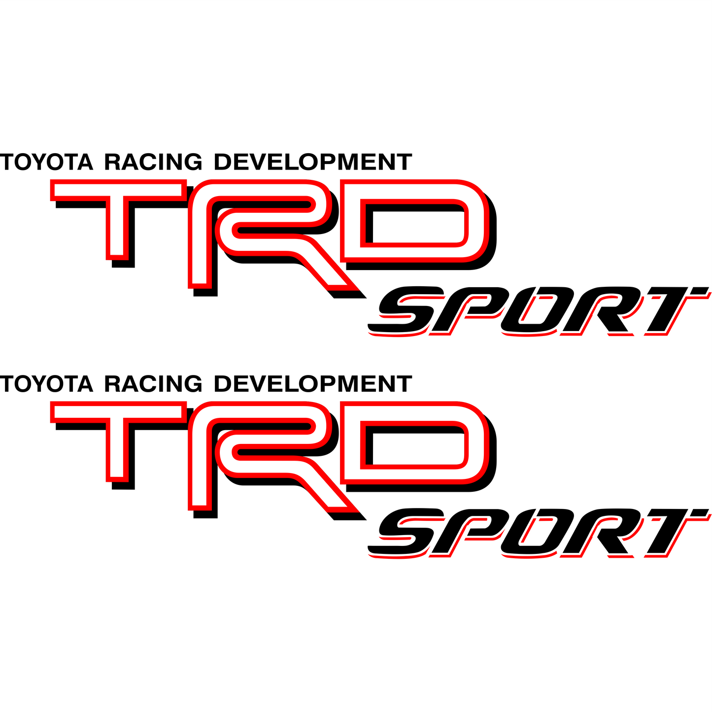 Calcomania Sticker Toyota Tacoma Trd Sport 05 - 10 Nrb